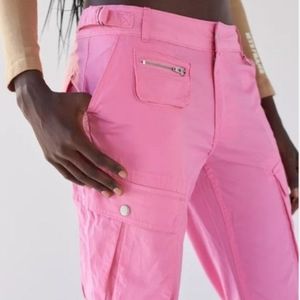 Urban Outfitters Elianna Pink Cargo Pants